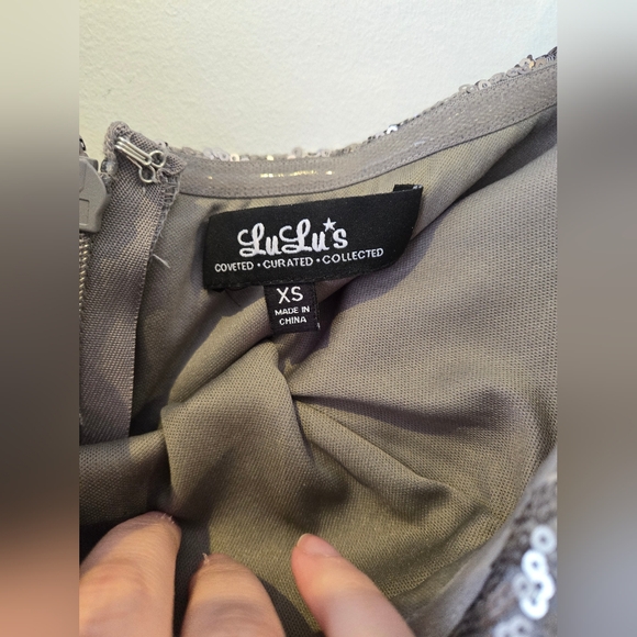 Lulus Majestic Muse Strapless Sequin Maxi Dress Size XS - Picture 10 of 16